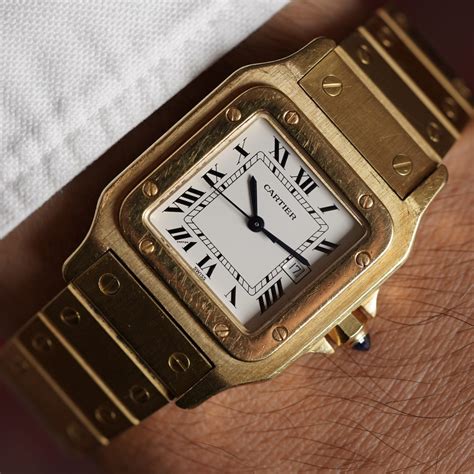 cartier santos wall street|cartier santos model number.